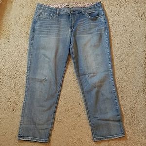 Vintage America Boyfriend Jeans 12 / 31 Light Blue